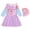 1-Purple1307, variant on Tiijoy Princess Swimsuit for Girls Long Sleeve Ruffle Swim Dress with Hat, Sizes 2-12