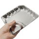 thumbnail image 3 of Stainless Steel Snack Plate With Vinegar Bowl Dumpling Plate Restaurant Compartment Fruit Plate, 3 of 5