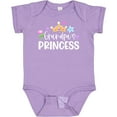 thumbnail image 3 of Inktastic Grandpa's Princess Crown and Flowers Girls Baby Bodysuit, 3 of 5
