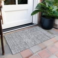 thumbnail image 6 of Addison Rugs Chantille Indoor/Outdoor Transitional Stripes Gray Washable Rectangle Rug, 1'8" x 2'6", 6 of 6