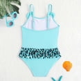 thumbnail image 5 of Miaoju Girls Swimsuit One Piece Size 10 Cute Bow Girls Tankini Swimsuit Quick Drying Cute Printed Bathing Suit Summer Girl's Swimwear with Mesh Cover Ups, 5 of 8