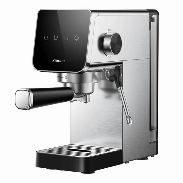 Cafetera Xiaomi Espresso Semiautomática (Xiaomi Semi-automatic Espresso Machine) 110v, color plateado