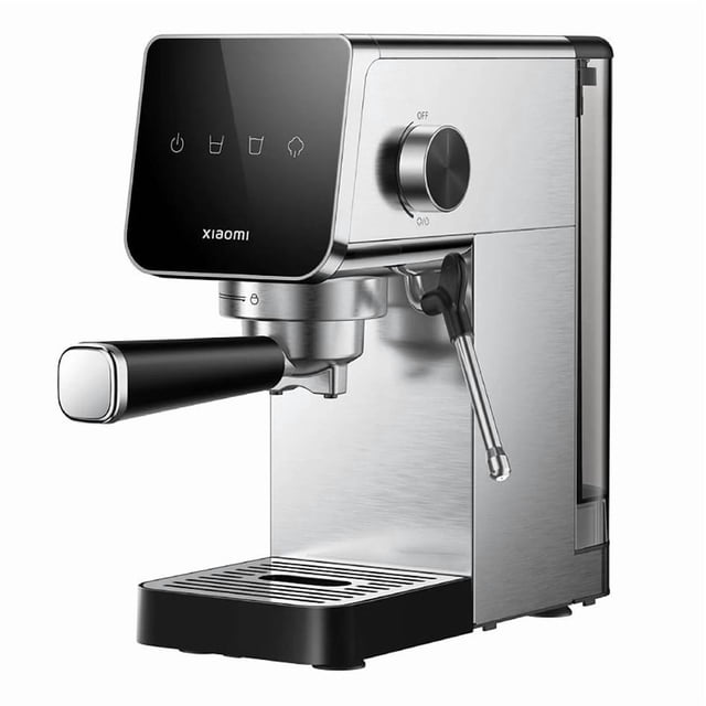 Cafetera Xiaomi Espresso Semiautomática (Xiaomi Semi-automatic Espresso Machine) 110v, color plateado