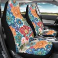 thumbnail image 4 of XYZCANDO Car Seat Covers 2 Pack Front Seat Cover Car Front Seat Covers Washable Comfy SUV Truck, Flowers Pattern, 4 of 10