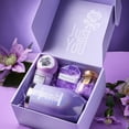 thumbnail image 2 of Juego de cestas de regalo para spa MADDIFY Lavender con vaso de 600 ml, 2 of 7