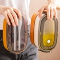 thumbnail image 4 of Double Layer Plastic Lunch Boxes with Handle Durable High Temperature Resistant Lunch Box for Traveling Meal Prepping, 4 of 10