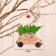 thumbnail image 1 of Colgante de madera de Navidad con patrón de coche de Papá Noel, adornos colgantes para árbol de Navidad, decoraciones navideñas para el hogar, regalo de Navidad, Año Nuevo 2023, 1 of 5