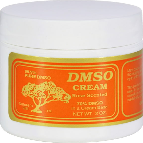 DMSO Cream Rose Scented - 2 oz