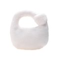 thumbnail image 1 of Felpa Color Sólido Nube Bolso Mujer Invierno Pequeño Monedero (blanco), 1 of 9