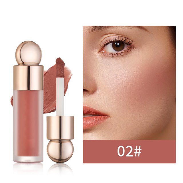 Liquid For Makeup Tinted Blusher Glow For Cheeks High Pigment Soft Creamy Long Wearing Blendable Lightweight Cover, Makeup White Blusher