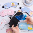 thumbnail image 4 of Dormir Dormir Lindo Sombreado Transpirable Mujeres Niños Dibujos Animados Estudiantes Hombres Hielo para Aliviar la Fatiga Ocular Protección Ocular, 4 of 5