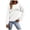 A White, variant on Womens Oversized Fall T Shirts Tops for Woman Women's Fashion Long Sleeve Round Neck T-Shirt Printing Loose Blouse Hoodless Sweatshirts White Xl