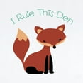 thumbnail image 2 of CafePress - I Rule This Den Body Suit - Long Sleeve Cotton Baby Bodysuit, 2 of 4