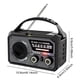 thumbnail image 5 of Radio Recargable Radee Crank 16000 MAh Con Alarma SOS LED Power Bank para La Supervivencia Campamento Emergencia, 5 of 9