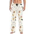 thumbnail image 7 of FORMRS Mens Pajama Pants with Pockets Sleepwear Lounge Bottoms Sizes S-2XL, Halloween Happy Ghosts, 7 of 7