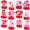 Valentine Decorations, variant on Joyfy Valentines Day Party Decorations Kits with Banner, 15.50 x 6.60 x 1.10 in Plastic, 27 Count