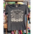 thumbnail image 2 of Vintage Dolly Shirt, Dolly Fan Celebration of Life Remembrance Tee, Dolly Butterfly Gifft, Faux Diamond Cowgirl Tee, 2 of 4