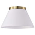 thumbnail image 3 of Nuvo Lighting - Dover - 2 Light Small Flush Mount In Mid-Century Modern, 3 of 5