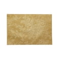 thumbnail image 2 of Elrene Home Fashions Poinsettia Elegance Jacquard Holiday Placemat, Gold, 13" x 19", 2 of 4