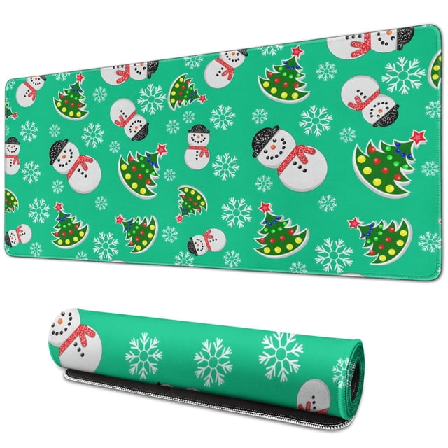 Washable Mouse Pad,Beautiful Rectangle Mouse Mat Waterproof Mouse Pad Non Slip Rubber Mouse Mats for Gaming Gift (31.5x11.8in)