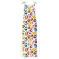 thumbnail image 5 of Kmdttou Cargo Pants Easter Print Sleeveless Two Pocket Casual Overalls Jumpsuit Jumpsuit Pants (Regular & Plus Size) S-5XL, 5 of 6