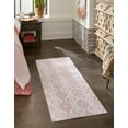 thumbnail image 3 of Sabrina Soto Casa Collection Area Rug - Palma (2' 3" x 8' Runner Pink/Ivory), 3 of 8