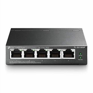 TP-LINK 5-Port 10/100Mbps Desktop Switch with 4-Port PoE - Walmart.com