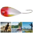 thumbnail image 4 of Señuelos Cebo duro Cebos artificiales Pesca Minnow Wobblers para pescar con anzuelos (C), 4 of 8