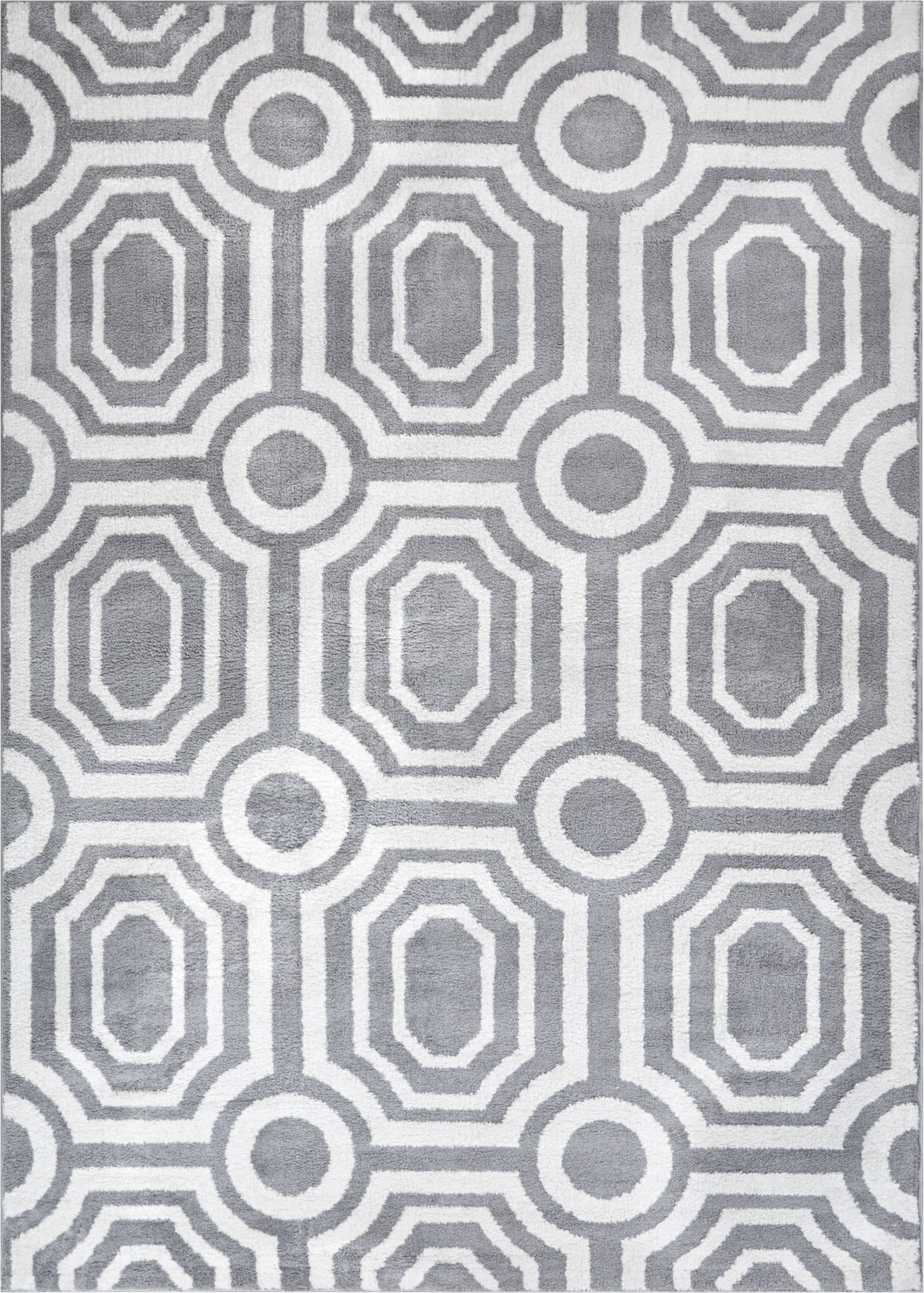 Well Woven Kasper Leos Modern Grey Soft Area Rug