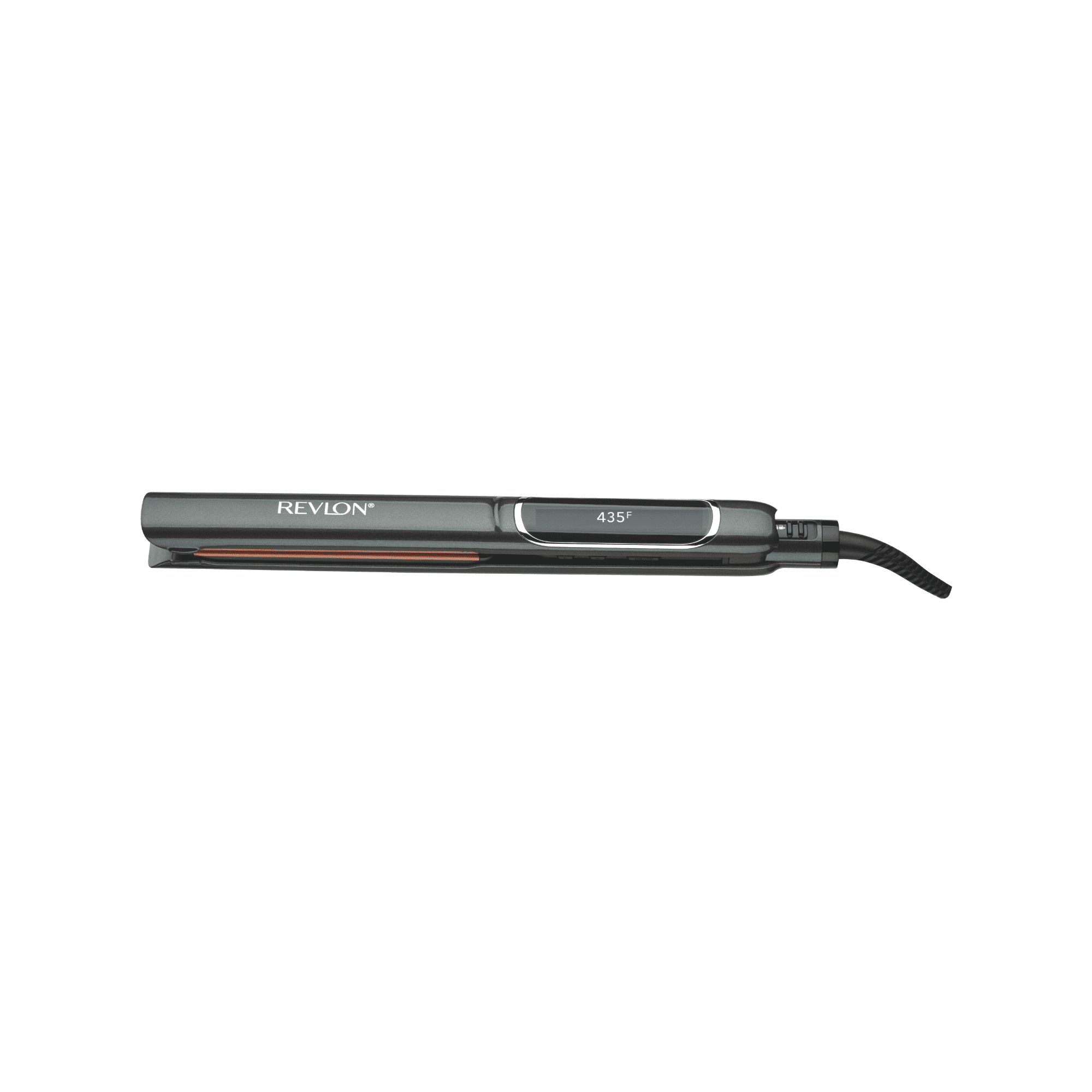 Revlon Copper Smooth Ceramic Digital Flat Iron, 1" Plate Width