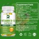 thumbnail image 4 of 1000 mcg de vitamina B12 orgánica que favorece la producción de energía celular y la salud del cerebro y del sistema nervioso, 120 unidades, 4 of 5