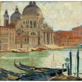 thumbnail image 3 of Carl Moll 15x15 Black Modern Framed Museum Art Print Titled - Church in Venice, 3 of 5