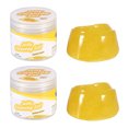 thumbnail image 4 of Pegamento de limpieza suave multiusos para coche, herramienta limpiadora de polvo y suciedad para salpicadero de goma (amarillo + amarillo), 2 uds., 4 of 8