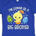 thumbnail image 4 of Inktastic Easter I'm Gonna Be a Big Brother with Green and Blue Eggs Boys Baby Bodysuit, 4 of 5
