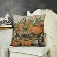 thumbnail image 2 of Harvest Pumpkin Cart Pillow,  Poly, Home, Home Décor, 2 of 5