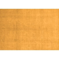 Ahgly Company Indoor Rectangle Oriental Orange Modern Area Rugs, 8' x 12'