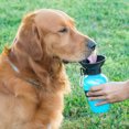 thumbnail image 3 of Botella para beber para perros para llevar, botella para beber al aire libre a prueba de fugas, botella de agua para mascotas para perros, plegable Xemadio LL-1013, 3 of 5