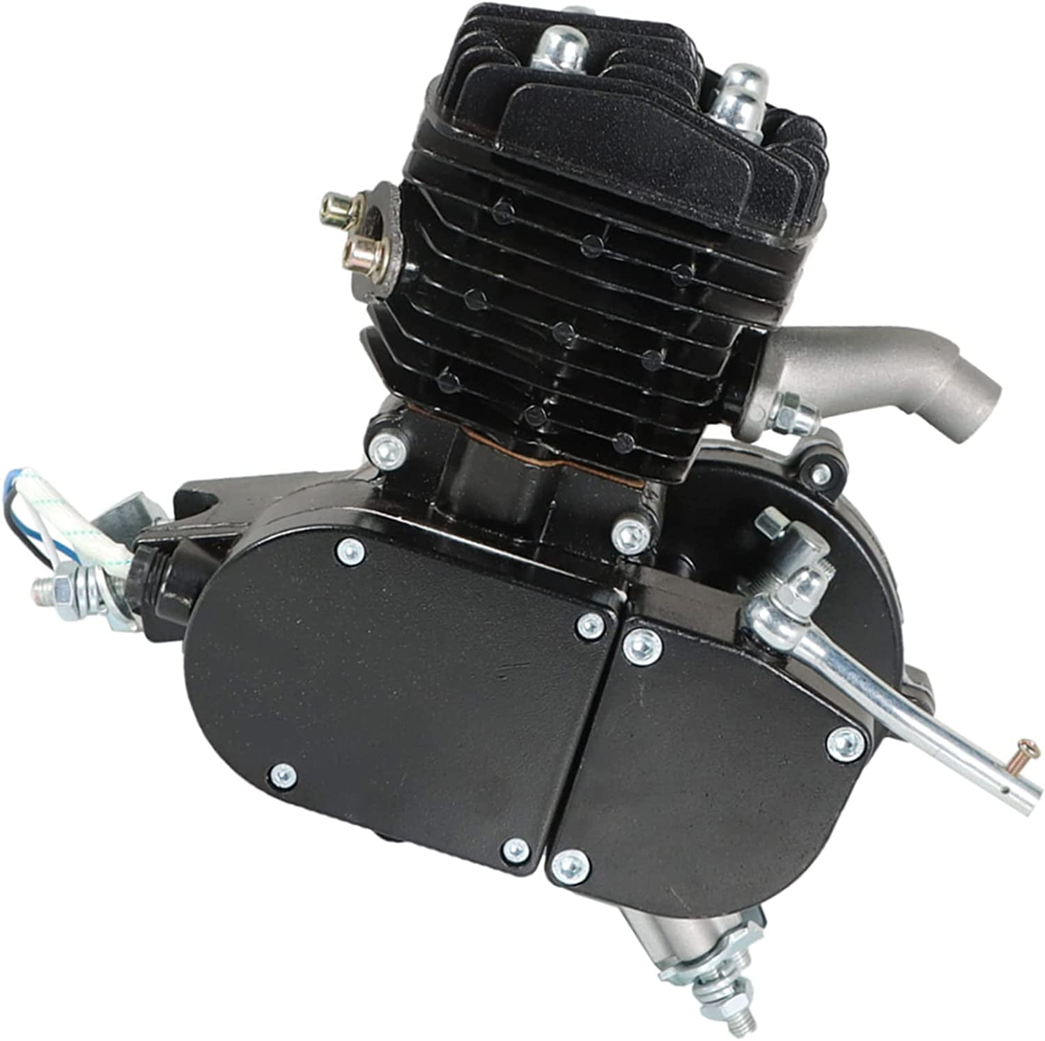 PET-U Black 80cc 2 Stroke Motorized Motorised Bicycle Bike Cycle Gas Engine Motor