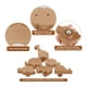 thumbnail image 4 of Perillas de madera para gabinetes con forma de animal, perillas decorativas para tocador con tornillos, perillas de madera con forma de animales marinos, 6 piezas, 4 of 8
