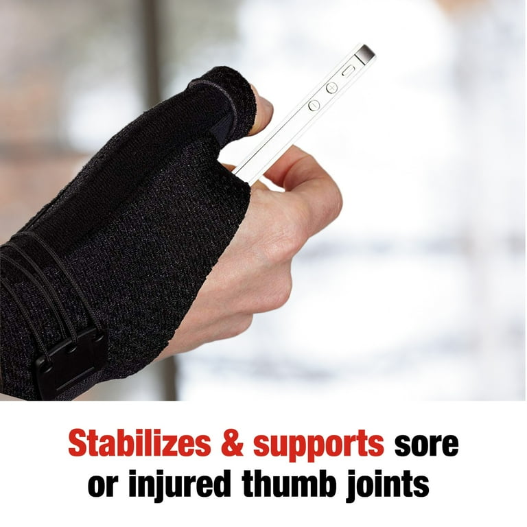 ACE Brand Deluxe Thumb Stabilizer, Adjustable, Black photo 2