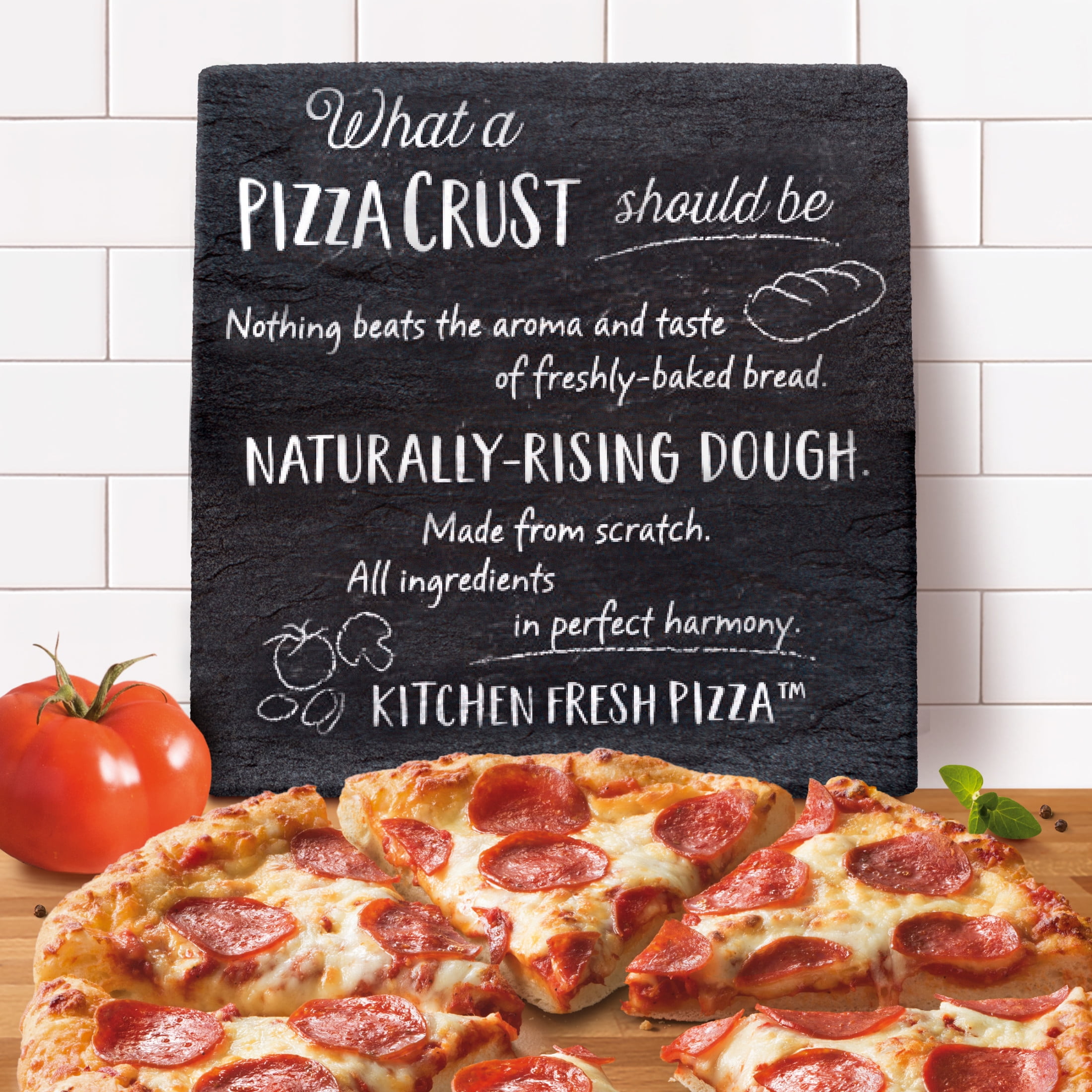 Freschetta Pepperoni Naturally Rising Crust Frozen Pizza, 27.34 oz