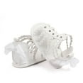 thumbnail image 6 of GERsome Soft Adorable Baby Shoes Baby Girls Cute Fashion Weave Hollow Out Bow Non-slip Soft Bottom Sandals, 6 of 9