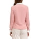 thumbnail image 3 of Camisa de trabajo de manga larga con botones para mujer INSPIRE CHIC en color bloque S Rosa, 3 of 7