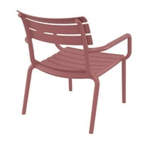 Compamia Paris Outdoor Club Lounge Chair Marsala