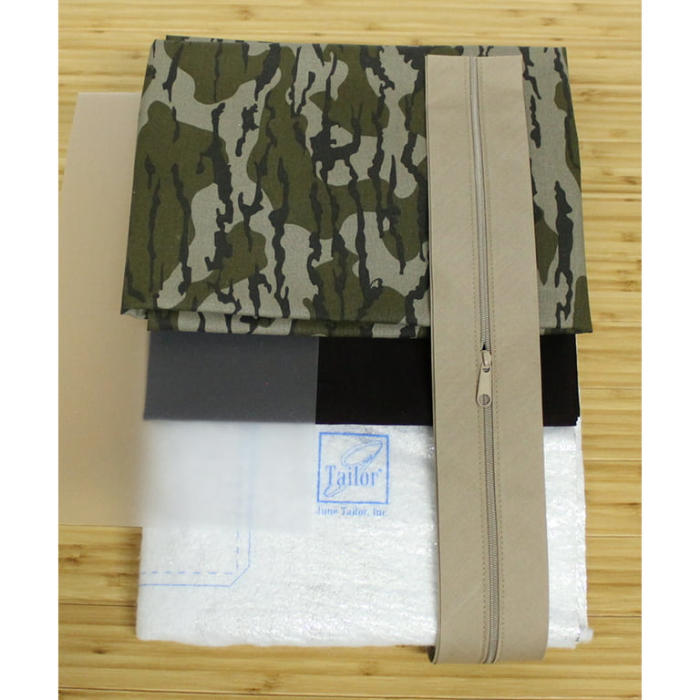 Pack of 2 Bottomland Camouflage Stencils Printed on Avery High