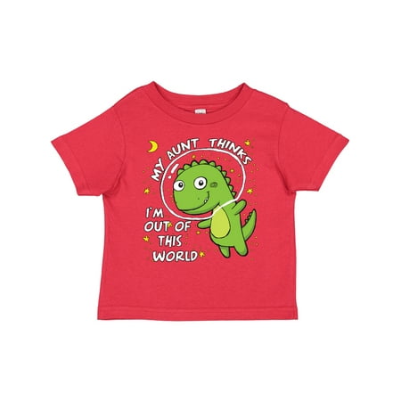 

Inktastic My Aunt Dinosaur Gift Toddler Boy or Toddler Girl T-Shirt