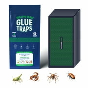 Catcher Labs Mega Insect Traps (8 Traps) | Non-Toxic Extra Sticky Pre-Baited Glue Board, Trap & Kill Most Crawling Insects, Bugs, Spiders, Crickets, Scorpions, Cockroaches, Centipedes, Snakes