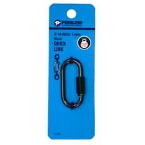 3/16" Black Quick Link, Peerless Chain, 4761138Q