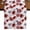 Red, variant on Blue Floral Burlap Cotton Table Runner 13x36 Inches Short, Vintage Cornflower Leaves Rustic Plants Farmhouse Table Runners, Outdoor Dining Tablecloths Decor for Baby Shower/Party/Wedding