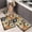io4443, variant on American Style Garden Flower Printed Floor Mat Kitchen Carpet Bedroom Bathroom Waterproof Oil Resistant Dirt Resistant Floor Mat